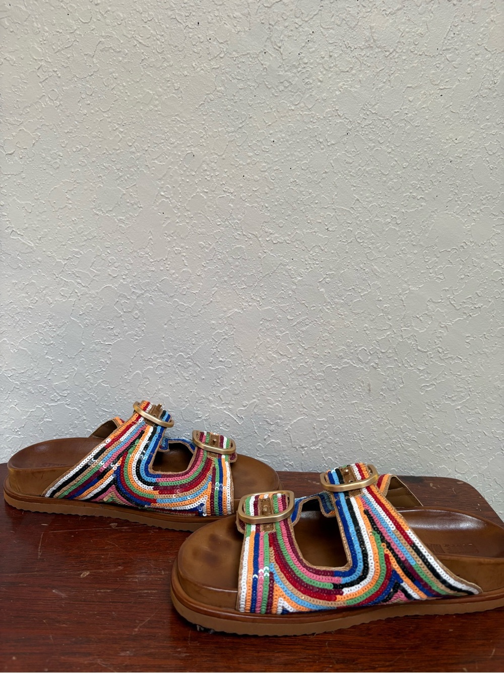 Steven Madden Sparkle Sandals - Picture 6 of 7